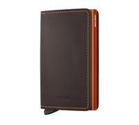 Secrid Slimwallet Matte truffle & orange
