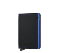 Secrid Slimwallet Portemonnaie Matte black & blue