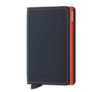 Secrid Slimwallet Portemonnaie Matte night blue & orange
