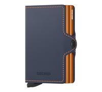 Secrid Twinwallet Matte Nightblue - Orange