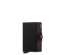 Secrid Saffiano Twinwallet Börse mit RFID Schutz 7 cm brown