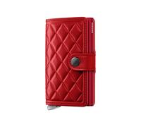 Secrid Unisex Miniwallet Emboss Diamond Red Größe: OS | Geldbörsen Outlet | Unisex | Rot
