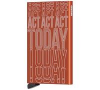 Secrid Wallets Cardprotect Laser Act Today 10 cm - Orange
