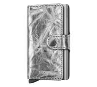 Secrid Wallets Miniwallet Crunch 10 cm - Silver