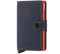 Secrid Wallets Miniwallet Matte 10 cm - nightblue-orange