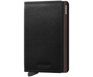 Secrid Wallets Slimwallet Original 10 cm - Black-Brown