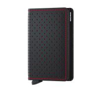 Secrid Wallets Slimwallet Perforated - Black-Red
