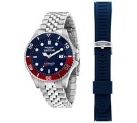 Sector - Uhren-Set Edelstahl, Silikon Herrenuhren Herren