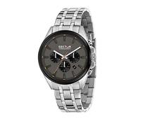 Sector 9 Herren Quarz Analog Uhr, mit Edelstahl Armband - R3273991003