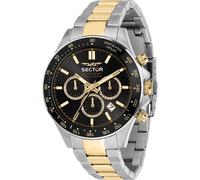 Sector Chronograph Edelstahl, Aluminium gold Herren