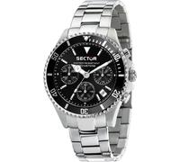 Sector Chronograph Edelstahl, Aluminium schwarz Herren