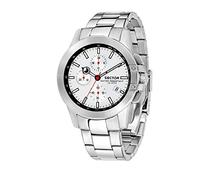 SECTOR Herren Chronograph Quarz Uhr mit Edelstahl Armband R3273797003