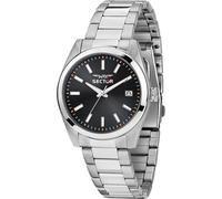 Sector Herrenuhr Edelstahl schwarz, silber Damen