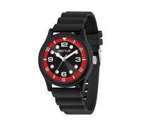 Sector Herrenuhr Edelstahl rot, schwarz Herren