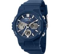 Sector Herrenuhr Kunststoff blau Herren