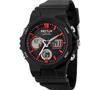 Sector Herrenuhr Kunststoff schwarz Herren