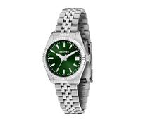 Sector No Limits Damenuhr, Uhrzeit, Datum, Analog, Stahlarmband, 32-mm-Gehäuse, 240-Kollektion, Geschenk für Frauen R3253240513