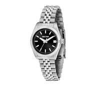 Sector No Limits Damenuhr, Uhrzeit, Datum, Analog, Stahlarmband, 32-mm-Gehäuse, 240-Kollektion, Geschenk für Frauen R3253240512