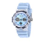 Sector No Limits Damenuhr, digital, Kunststoffarmband, 43-mm-Gehäuse, EX-46-Kollektion, Geschenk für Frauen - R3251242503