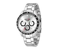 SECTOR NO LIMITS Herren Armbanduhr Chronograph Quarz Edelstahl R3273786005