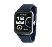 Sector No Limits Herren-Smartwatch, Digital, 37 mm, S-08 Kollektion, Silikon, Geschenkideen