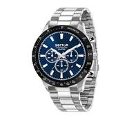 Sector 270 45 Mm Chronograph Uhr One Size Silver / Blue Dial