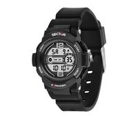Sector 9 Unisex Quarz Digital Uhr, mit Plastik Armband - R3251525001