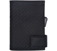 SecWal Kartenetui RFID Leder 9 cm schwarz Herren