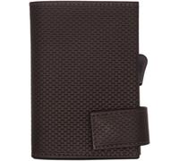SecWal SecWal 1 Kreditkartenetui Geldbörse RFID Leder 9 cm braun