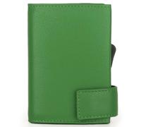 SecWal Matrix Kartenetui mit Münzfach Reißverschluss Grün