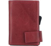 SecWal SecWal 1 Kreditkartenetui Geldbörse RFID Leder 9 cm rot