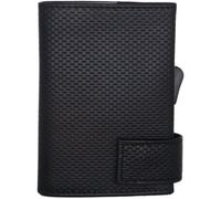 SecWal SecWal 1 Kreditkartenetui Geldbörse RFID Leder 9 cm schwarz