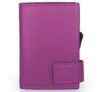 SecWal SecWal 2 Kreditkartenetui Geldbörse RFID Leder 9 cm lila