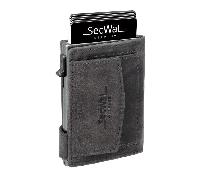 secwal - Secwal2 Kartenetui Hunter Geldbeutel RFID Leder blau Blau