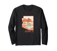 Sedona Arizona Souvenir Erinnerung von AZ Red Rocks Retro Langarmshirt