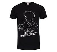 See You Space Cowboy Männer T-Shirt schwarz. Inspiriert von Cowboy Bebop