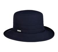 Seeberger Anti-Rain Cloche Hat Women, Marineblau, 7/7 1/4