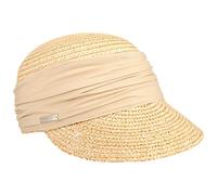 Seeberger Damen Damenstrohcap Sonnenhut, Beige (leinen 93), Medium (Herstellergröße: Orig)