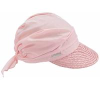 Seeberger Damen Sonnenhut Stroh-/Stoffcap, Einfarbig, Gr. one Size, Rosa (rosa 29)
