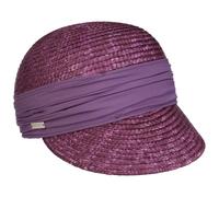 Seeberger Damen Strohkappe Damencap Violett