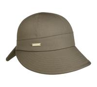 Seeberger Freizeitkappe Damen - Baumwollkappe Damencap Schildmütze mit Schirm Frühling-Sommer Sommer - One Size Oliv
