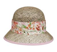 Seeberger Miavona Seegrashut Strohhut Sommerhut Sonnenhut Damenhut Strandhut Gartenhut Damen - Sommer Frühling-Sommer - M (56-57 cm) rosa