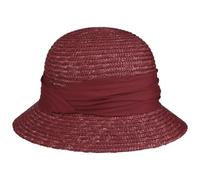 Seeberger Minalea Strohhut Glockenhut Sonnenhut Sommerhut Damenhut Damen - Frühling-Sommer Sommer - One Size Bordeaux