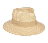 Seeberger Rileja Strohhut Sonnenhut Damenhut Bortenhut Sommerhut Damen - mit Ripsband Sommer Frühling-Sommer - One Size Natur