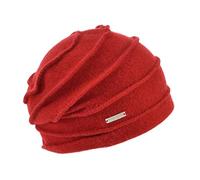 Seeberger Siebers Serie Damen Mütze, Feuerrot, One size