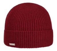 Seeberger Sporty Kaschmir Wintermütze Damen/Herren - Wintermützen Strickmützen Wollmütze mit Umschlag Winter Herbst-Winter