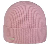 Seeberger Sporty Kaschmir Wintermütze Damen/Herren - Wintermützen Strickmützen Wollmütze mit Umschlag Winter Herbst-Winter