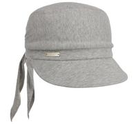 Seeberger Uni Jersey Bandana Cap Damencap Sonnenvisor Damen - mit Schirm Frühling-Sommer Sommer - One Size grau