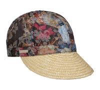 Seeberger Viasela Strohcap Sonnencap Damencap Sonnenvisor Strohvisor Damen - mit Schirm, Schirm Sommer Frühling-Sommer - One Size beige