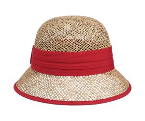 Seegras Strohglocke by Seeberger rot One Size